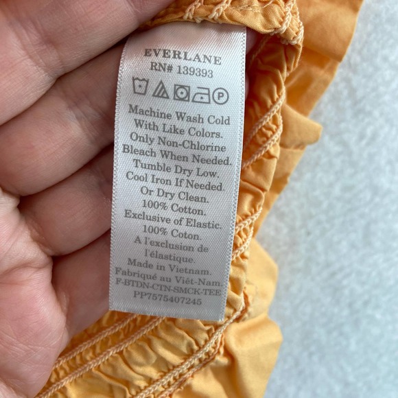 Everlane The Creamsicle Smock Tank Sz Large - Picture 4 of 7